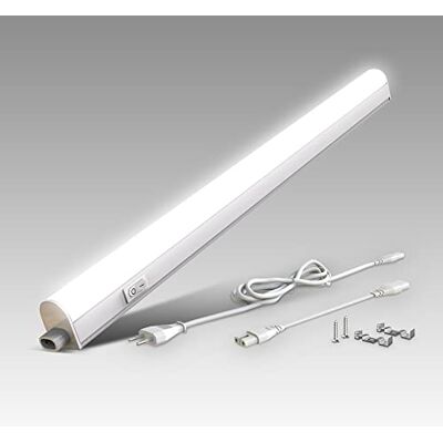B.K.Licht I Keukenverlichting I kastverlichting I onderbouwverlichting I l:57.3cm I 4.000K I 700Lm I 8W LED verlichting keuken B.K.Licht I Keukenverlichting I kastverlichting I onderbouwverlichting I l:57.3cm I 4.000K I 700Lm I 8W LED verlichting keuken