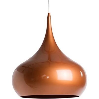 LUSSIOL Luxor lamp, metalen hanglamp, 60 W, roest, ø 42 x H 44,5 cm LUSSIOL Luxor lamp, metalen hanglamp, 60 W, roest, ø 42 x H 44,5 cm