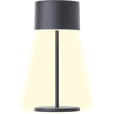 Brilliant Briljante LED tafellamp zwart Dimbaar & met oplaadbare batterij Mobiele LED tafellamp oplaadbare batterij, 210lm touchdimmer, 3000K, 21cm, metaal, zwart Brilliant Briljante LED tafellamp zwart Dimbaar & met oplaadbare batterij Mobiele LED tafellamp oplaadbare batterij, 210lm touchdimmer, 3000K, 21cm, metaal, zwart