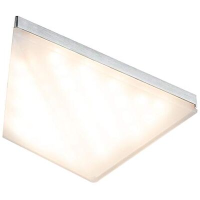 Paulmann 92031 LED meubellamp opbouwlamp set Kite driehoekig 8VA 230/12V 149x143mm vierkant incl. 1x6,2 Watt kastlamp geborsteld aluminium meubellampen aluminium kastlicht 2700 K Paulmann 92031 LED meubellamp opbouwlamp set Kite driehoekig 8VA 230/12V 149x143mm vierkant incl. 1x6,2 Watt kastlamp geborsteld aluminium meubellampen aluminium kastlicht 2700 K
