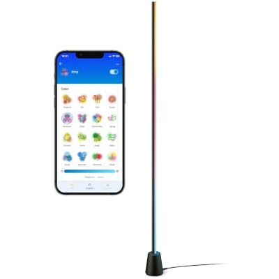 Philips - Gradient RGBIC Floor Lamp - Zwart - Floor lamp Philips - Gradient RGBIC Floor Lamp - Zwart - Floor lamp