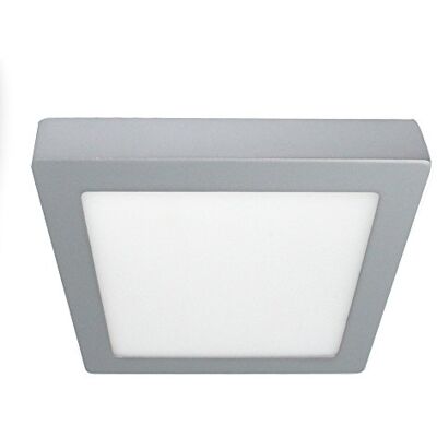 Wonderlamp W-E000062 LED-inbouwspot, vierkant, grijs, 20 W, neutraal licht (4200 K), 20 W Wonderlamp W-E000062 LED-inbouwspot, vierkant, grijs, 20 W, neutraal licht (4200 K), 20 W