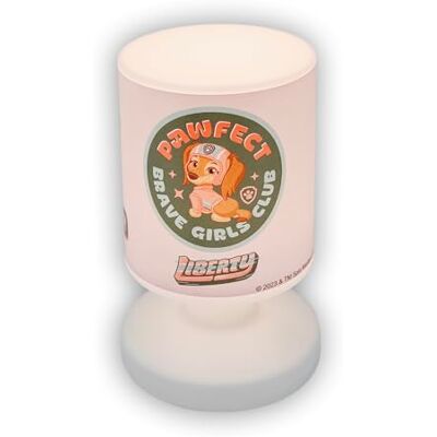 Niermann Standby Batterij tafellamp Paw Patrol roze, 2200mAh, 1,5 Watt LED, tot 8 uur brandduur, incl. USB-kabel, kinderlamp, kinderlamp Niermann Standby Batterij tafellamp Paw Patrol roze, 2200mAh, 1,5 Watt LED, tot 8 uur brandduur, incl. USB-kabel, kinderlamp, kinderlamp