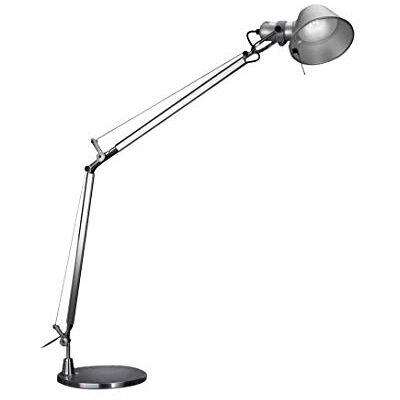 Artemide Tolomeo Tavolo LED tafellamp met dimmer. Hoogwaardige dimbare tafellamp van aluminium met tafelvoet ø23 cm. Made in Italy Artemide Tolomeo Tavolo LED tafellamp met dimmer. Hoogwaardige dimbare tafellamp van aluminium met tafelvoet ø23 cm. Made in Italy