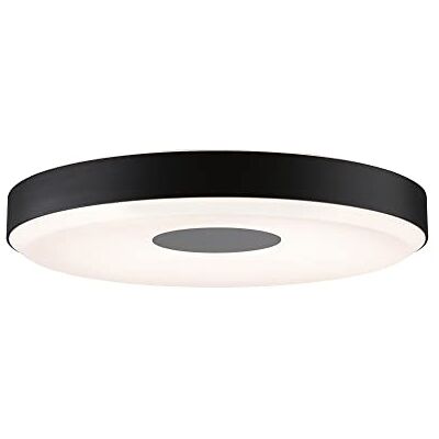 Paulmann 79778 LED-plafondlamp Smart Home Zigbee Puric Pane Effect 400 mm 200/1900 lm 230 V 16/1,5 W dimbaar plafondlamp zwart, grijs 2700 K Paulmann 79778 LED-plafondlamp Smart Home Zigbee Puric Pane Effect 400 mm 200/1900 lm 230 V 16/1,5 W dimbaar plafondlamp zwart, grijs 2700 K