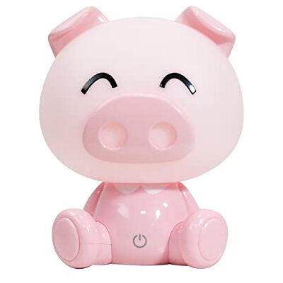 Onli Lighting Onli Piggy Kinder LED Tafellamp - Roze Onli Lighting Onli Piggy Kinder LED Tafellamp - Roze