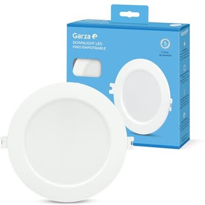 Garza LED inbouwspot, rond, extra vlak, 17 cm, 12 W, 6500 K, koud licht, 1200 lm, 30.000 uur, IP20, wit, energiebesparend, 80% Garza LED inbouwspot, rond, extra vlak, 17 cm, 12 W, 6500 K, koud licht, 1200 lm, 30.000 uur, IP20, wit, energiebesparend, 80%