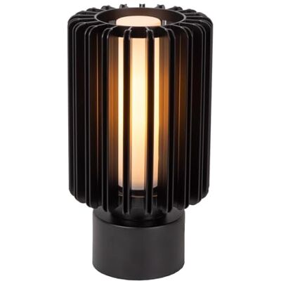 LUCIDE LAMBRES Tafellamp Ø 15 cm 1xE27 Zwart LUCIDE LAMBRES Tafellamp Ø 15 cm 1xE27 Zwart