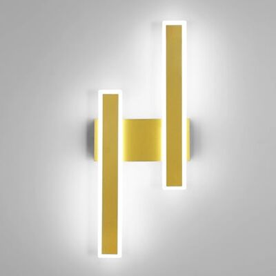 Comely Wandlamp LED Binnen 46CM, 32W 3600LM Moderne Wandlamp LED 6500K Koud Wit, Wandverlichting voor Slaapkamer, Woonkamer, Gang, Trappenhuis, Goud Comely Wandlamp LED Binnen 46CM, 32W 3600LM Moderne Wandlamp LED 6500K Koud Wit, Wandverlichting voor Slaapkamer, Woonkamer, Gang, Trappenhuis, Goud