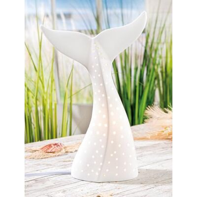 GILDE Tafellamp maritieme decoratieve vin porselein wit hoogte 30 cm woonkamer slaapkamer decoratie verlichting lampen GILDE Tafellamp maritieme decoratieve vin porselein wit hoogte 30 cm woonkamer slaapkamer decoratie verlichting lampen