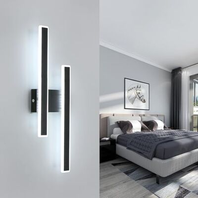 Comely Indoor Wandlamp, 32W Moderne LED-Muurlamp, Koel Wit 6500K 46CM LED-verlichting voor Slaapkamer Woonkamer Hal Comely Indoor Wandlamp, 32W Moderne LED-Muurlamp, Koel Wit 6500K 46CM LED-verlichting voor Slaapkamer Woonkamer Hal