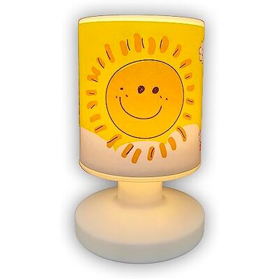 Niermann Standby Batterij tafellamp Sunny, 2200mAh, 1,5 Watt LED, tot 8 uur brandduur, incl. USB-kabel, kinderlamp, kinderlamp Niermann Standby Batterij tafellamp Sunny, 2200mAh, 1,5 Watt LED, tot 8 uur brandduur, incl. USB-kabel, kinderlamp, kinderlamp
