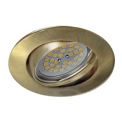 WONDERLAMP Basic Goud GU10 50W Inbouwspot - Plafondlamp WONDERLAMP Basic Goud GU10 50W Inbouwspot - Plafondlamp