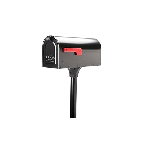ARCHITECTURAL MAILBOXES 7680B-10 MB1 Mount Mailbox en In-Ground Post Kit, Bl, M