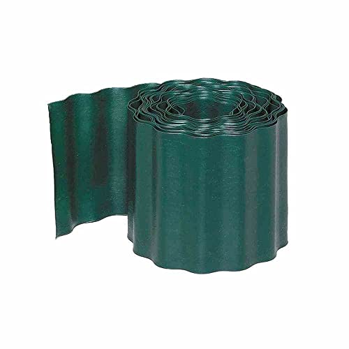 Braun Star 301054 Gazonrand en bloembedomranding groen 10 cm hoog 9 meter lang