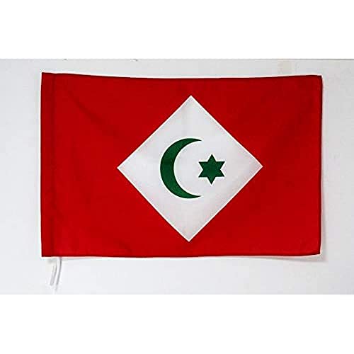 AZ FLAG Onafhankelijkheid Rif vlag in Marokko 150x90cm RIF vlag 90 x 150 cm Schede voor schacht
