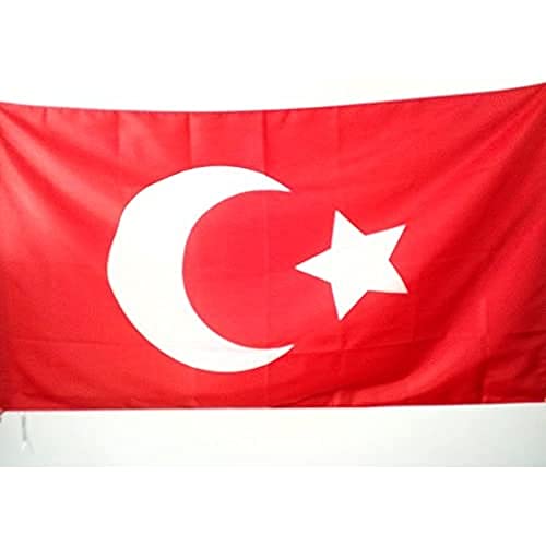 AZ FLAG Ottomaanse Empirevlag 150x90 cm voor een paal Turkse Empire Turkse vlaggen 90 x 150 cm Banier 3x5 ft met gat