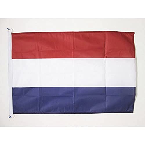 AZ FLAG Nederlandse vlag 90x60 cm voor buiten Nederlandse vlaggen 90 x 60 cm Banner 2x3 ft Gebreid Polyester met ringen