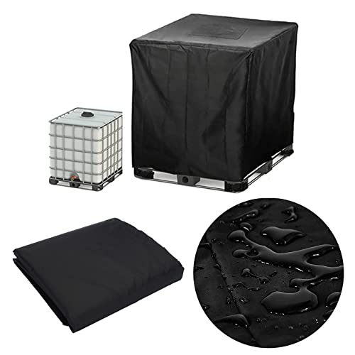 Plschckes IBC Tankafdekkings IBC afdekking 1000l watertank regenton-accessoires afdekking, IBC-container cover 1000 liter waterreservoir accessoires Regenwatertank afdekzeil