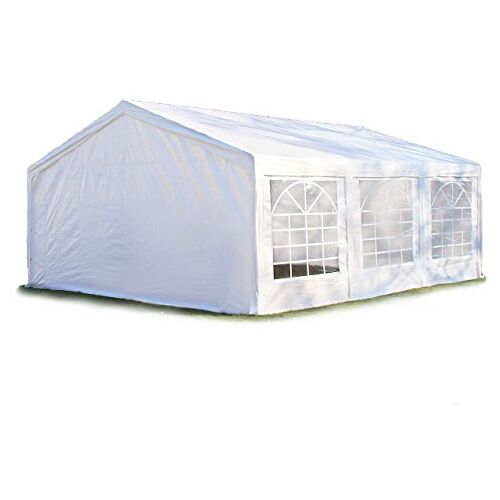 TOOLPORT Hoogwaardige Partytent 4x6 m PE 450 N zeil tuintent feesttent waterdicht in Wit