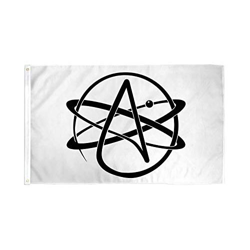 AZ FLAG Atheïsme Vlag 150x90cm Atheïstische vlag atheïst 90 x 150 cm Vlaggen AZ VLAG