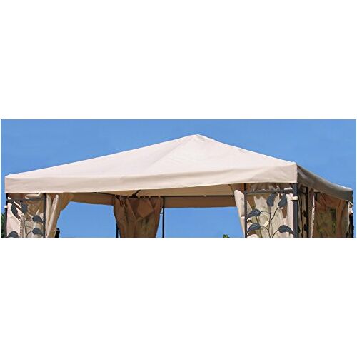 Spetebo Paviljoen vervangend dak 3x3 meter beige waterdicht paviljoendak