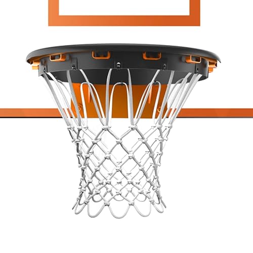 Novent Basketbalnet Buiten Zachte TPU-basketbalnetten passen op standaard velgen   Sportuitrusting voor stadions, scholen, gemeenschap, parken, recreatiecentra