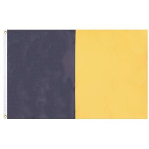 Vlag Zwart en Oranje - 150x90cm - Drapeau Noir Et Orange 150x90cm - Drapeaux Vlag Zwart en Oranje - 150x90cm - Drapeau Noir Et Orange 150x90cm - Drapeaux