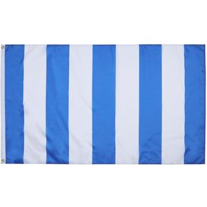 Az Flag Blau-Wit Gestreepte Vlag - 150x90cm Az Flag Blau-Wit Gestreepte Vlag - 150x90cm