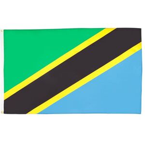 AZ FLAG - Tanzania 150x90 - 100D Polyester - Flag AZ FLAG - Tanzania 150x90 - 100D Polyester - Flag