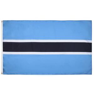 AZ FLAG Botswana flag - 150x90 cm - 100D polyester - Flag AZ FLAG Botswana flag - 150x90 cm - 100D polyester - Flag
