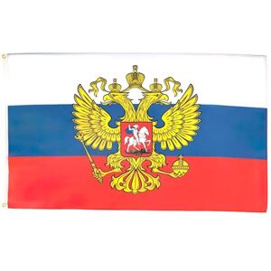 AZ FLAG - Russische adelaar 150x90 - Polyester - Dubbelgestikte randen - Vlag AZ FLAG - Russische adelaar 150x90 - Polyester - Dubbelgestikte randen - Vlag