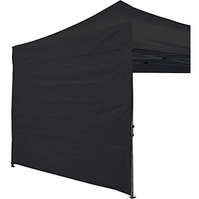 ABCCANOPY Zijpaneel voor 2,5 x 2,5 m tuinhuisje met rechte pijpen, 1 pak alleen zijwand (zwart) ABCCANOPY Zijpaneel voor 2,5 x 2,5 m tuinhuisje met rechte pijpen, 1 pak alleen zijwand (zwart)