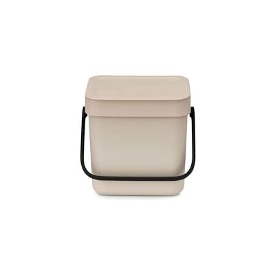 Brabantia - Sort & Go 3 L - Beige - Prullenbak Brabantia - Sort & Go 3 L - Beige - Prullenbak