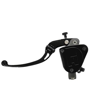 ACCOSSATO Gesmede koppelingspomp 19 x 20 met geïntegreerde kom, lange stuurhendel zwart (knop + hendel) voor Suzuki GSX-R 1300 Hayabusa van 2008 tot 2012, DC 1300 ACCOSSATO Gesmede koppelingspomp 19 x 20 met geïntegreerde kom, lange stuurhendel zwart (knop + hendel) voor Suzuki GSX-R 1300 Hayabusa van 2008 tot 2012, DC 1300
