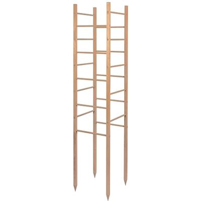 Windhager houten klimrek voor planten dennenhout, 29 x 29 x 145 cm hout trellis tuin, plant ondersteuning, klimhulp voor planten, klimrek FSC-gecertificeerd Windhager houten klimrek voor planten dennenhout, 29 x 29 x 145 cm hout trellis tuin, plant ondersteuning, klimhulp voor planten, klimrek FSC-gecertificeerd
