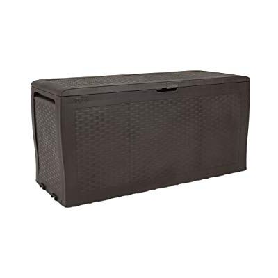 Keter - Samoa Outdoor Trunk - Bruin - Outdoor Storage Box Keter - Samoa Outdoor Trunk - Bruin - Outdoor Storage Box