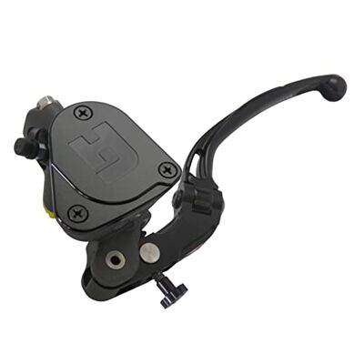 ACCOSSATO Gesmede koppelingspomp 19 x 20 met geïntegreerde kom, lange stuurhendel zwart (knop + hendel) voor Suzuki GSX-R 1300 Hayabusa van 2008 tot 2012, DC 1300 ACCOSSATO Gesmede koppelingspomp 19 x 20 met geïntegreerde kom, lange stuurhendel zwart (knop + hendel) voor Suzuki GSX-R 1300 Hayabusa van 2008 tot 2012, DC 1300