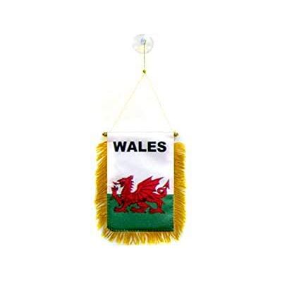 Az - Welsh Flag 15x10 cm - 15x10 cm - auto - Flag Az - Welsh Flag 15x10 cm - 15x10 cm - auto - Flag