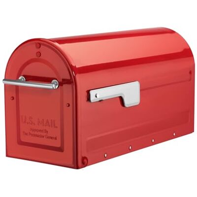 Architectural Mailboxes Boulder Brievenbus - Rood - Brievenbus Architectural Mailboxes Boulder Brievenbus - Rood - Brievenbus