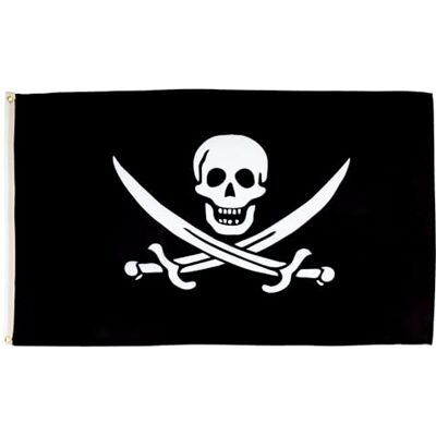 AZ FLAG Piratenvlag Jack Rackham 250x150cm - Piraten & Skull - Vlag AZ FLAG Piratenvlag Jack Rackham 250x150cm - Piraten & Skull - Vlag