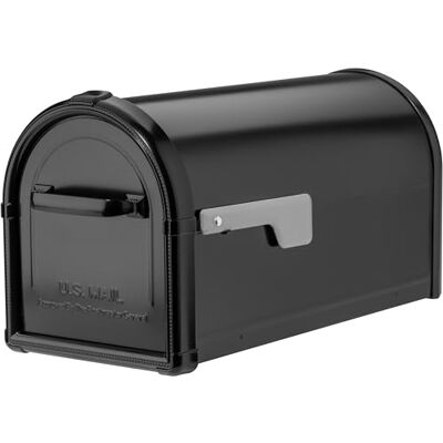ARCHITECTURAL MAILBOXES 5593B-SR Hillsborough Brievenbus, Zwart, T2 ARCHITECTURAL MAILBOXES 5593B-SR Hillsborough Brievenbus, Zwart, T2
