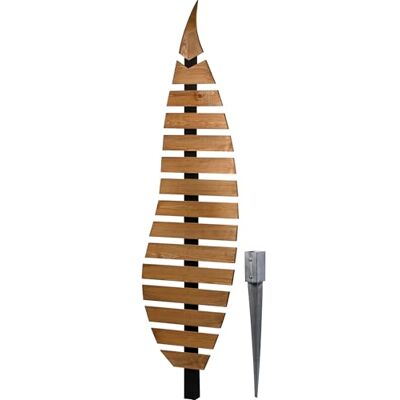 dobar ® Green Label Abstractus klimhulp, tweekleurig, van hout, klimrek, staand met paal voor tuin, plantensteun voor klimplanten dobar ® Green Label Abstractus klimhulp, tweekleurig, van hout, klimrek, staand met paal voor tuin, plantensteun voor klimplanten