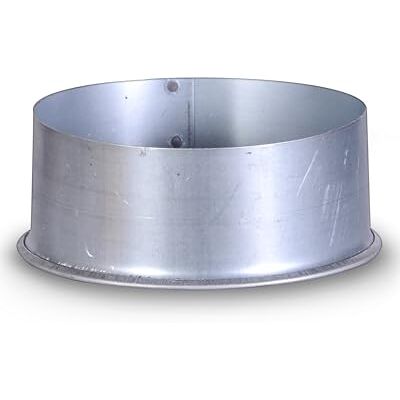 FIREFIX A150/K FAL kachelpijpkapsel/wandvoerdeksel, ø 150 mm kachelpijpen van plaatstaal, 0,6 mm dik, binnenliggend gemufft, lengtes lasergelast, zilver FIREFIX A150/K FAL kachelpijpkapsel/wandvoerdeksel, ø 150 mm kachelpijpen van plaatstaal, 0,6 mm dik, binnenliggend gemufft, lengtes lasergelast, zilver