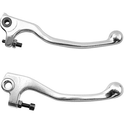 ACCOSSATO Paar hendels voor GAS EC 450 F van 2012 tot 2012 (DC 450) replica Cervantes (koppelingshendel langzilver) ACCOSSATO Paar hendels voor GAS EC 450 F van 2012 tot 2012 (DC 450) replica Cervantes (koppelingshendel langzilver)