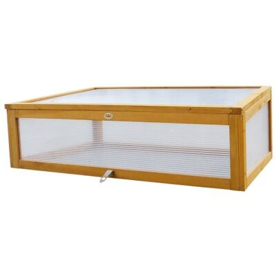 HABAU 2855 broeibed opzetstuk voor verhoogde bloembak, 115 x 53 x 32 cm, geel HABAU 2855 broeibed opzetstuk voor verhoogde bloembak, 115 x 53 x 32 cm, geel