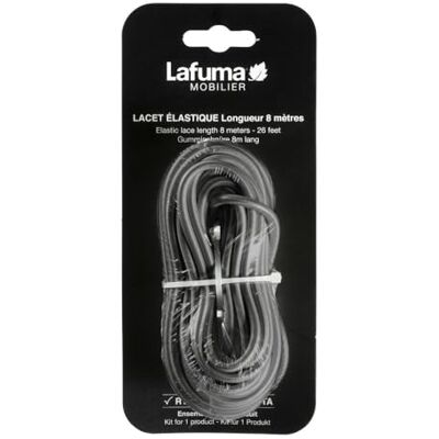 Elastisch 8 m Koord voor Relaxstoel en Zonnebed Lafuma - Grijs Storm Elastisch 8 m Koord voor Relaxstoel en Zonnebed Lafuma - Grijs Storm
