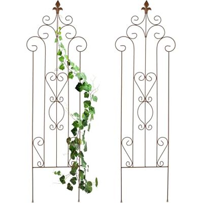 Relaxdays - Metalen plantensupport 116x35cm - Tuinrek Relaxdays - Metalen plantensupport 116x35cm - Tuinrek