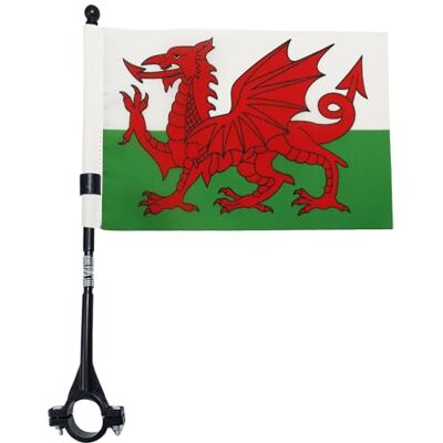 Az Flag - Wales - 21x14cm - Fietsflag Az Flag - Wales - 21x14cm - Fietsflag