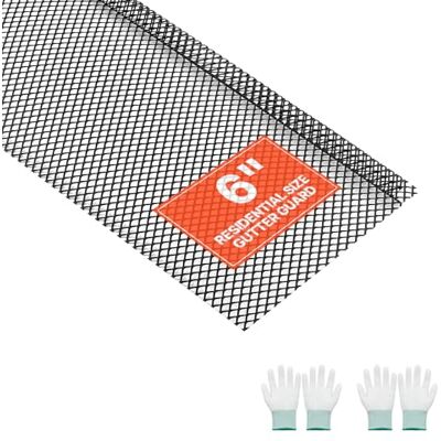 VEVOR Dakgootgaas, 152,4 mm, dakgootbescherming, gepoedercoat staal, zwart, totale lengte 36,58 m, bescherming tegen vuil en bladeren, compatibel met standaard dakgooten 152,4 mm, 40 stuks VEVOR Dakgootgaas, 152,4 mm, dakgootbescherming, gepoedercoat staal, zwart, totale lengte 36,58 m, bescherming tegen vuil en bladeren, compatibel met standaard dakgooten 152,4 mm, 40 stuks